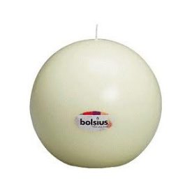 Bolsius gömb gyertya törtfehér