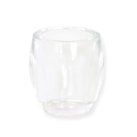 Mécses tartó pohár színtelen