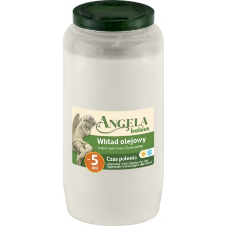 Olaj mécses Angela 5 napos (24 db/csomag)
