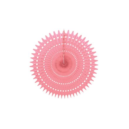 Legyező  Dekoráció Világos Rózsaszín 25 cm