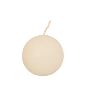 Gömb gyertya Fehér 6cm