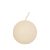 Gömb gyertya Fehér 6cm