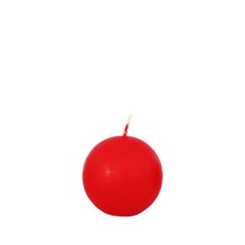 Gömb gyertya Mini Piros
