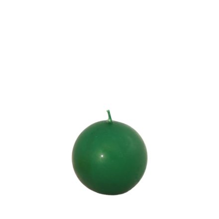 Gömb gyertya Mini Zöld