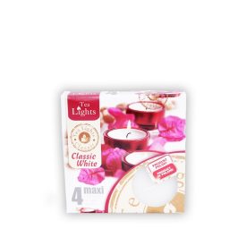 Tea Maxi Classic White 4 db