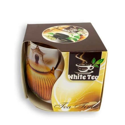 Poharas illatmécses Fehér Tea