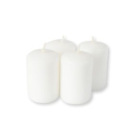 Adventi gyertyák fehér 4 db