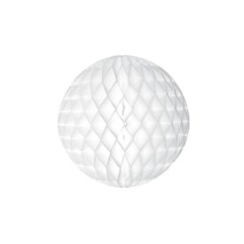 Méhsejt Gömb Dekoráció Fehér 36 cm
