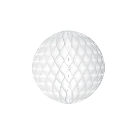 Méhsejt Gömb Dekoráció Fehér 36 cm