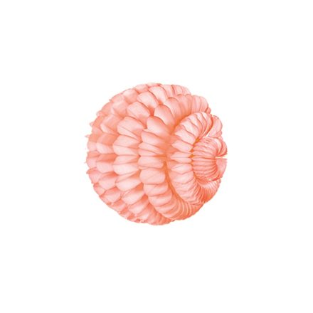 Pom-Pom Dekorációs Gömb Barack 30 cm