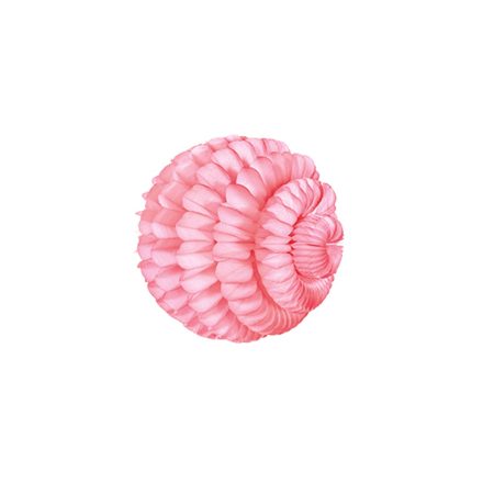 Pom-Pom Dekorációs Gömb Világos Rózsaszín 30 cm