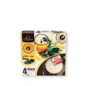 Tea Mécses Maxi Fehér tea 4db