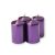 Adventi gyertyák lila metál 4 db/csomag