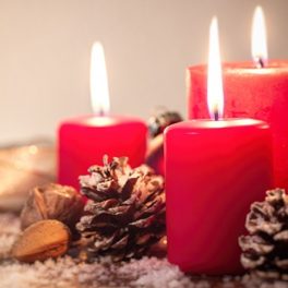 Klasszikus adventi gyertyák
